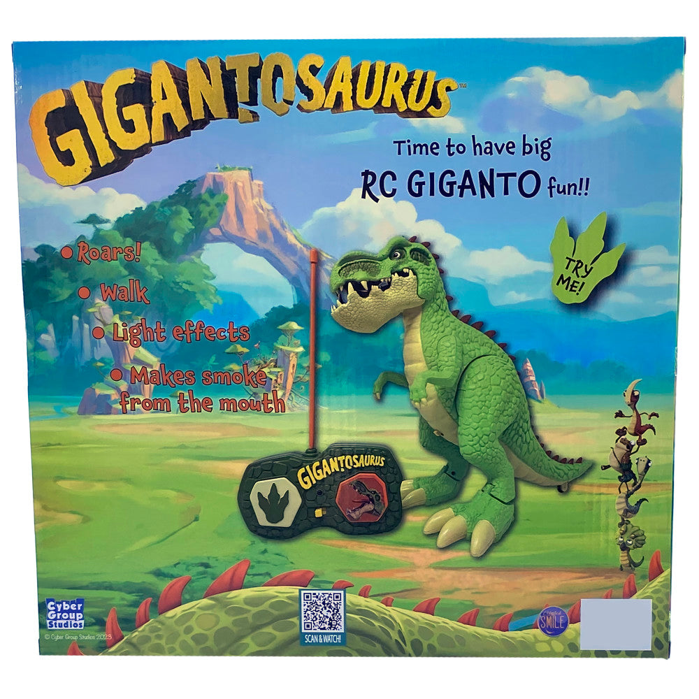Gigantosaurus: RC Giganto - Green Dinosaur Action Figure – Toys