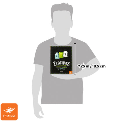 Deadlines FoxMind Pop Culture Trivia Card Game, Ages 12+