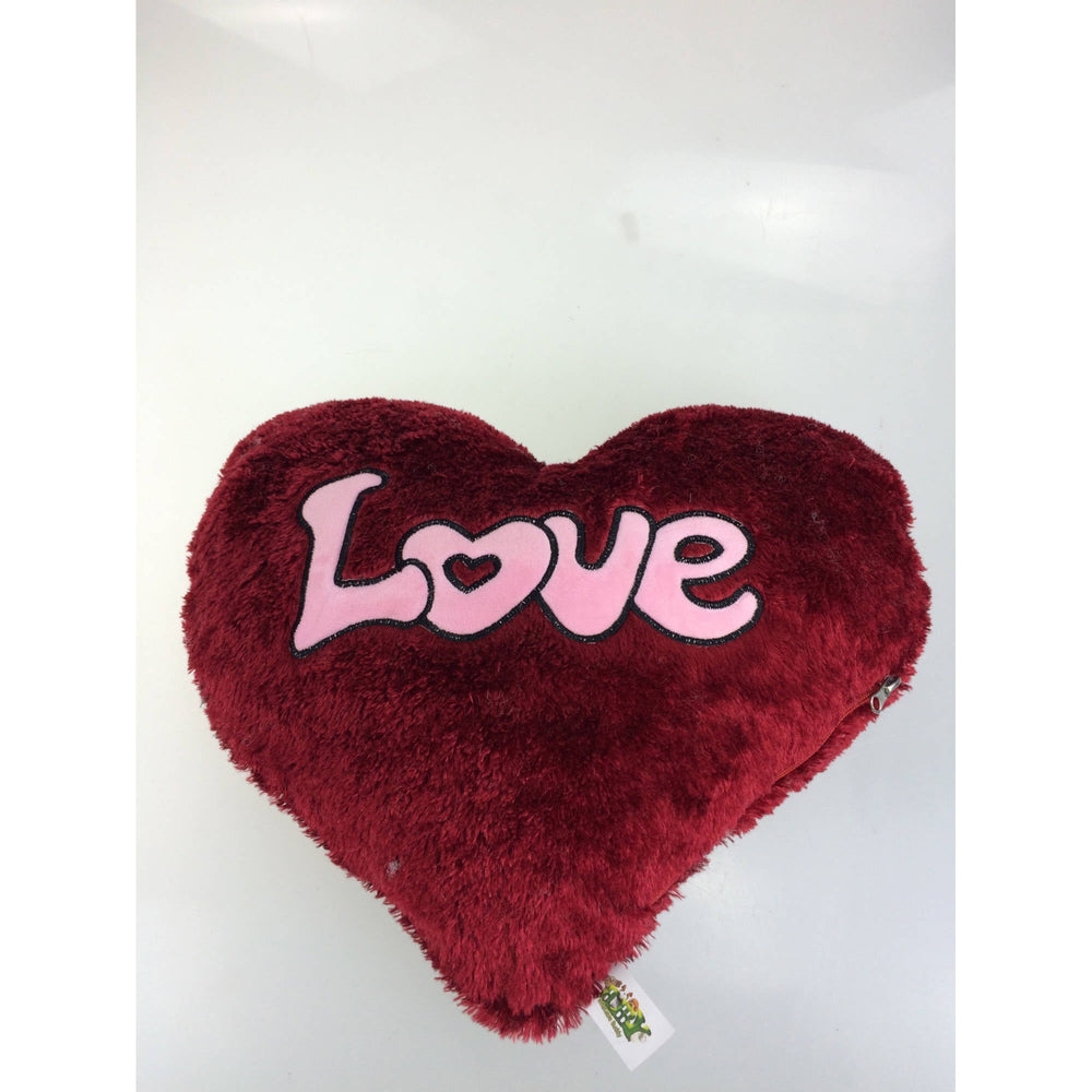 BUBBY Love Themed 13 inch Plush Heart - Red