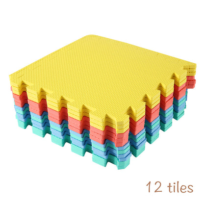 Easy Playhouse Soft Foam Floor Puzzle Tiles for Children and Adults