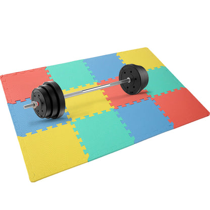 Easy Playhouse Soft Foam Floor Puzzle Tiles for Children and Adults