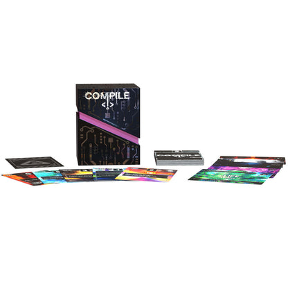 Greater Than Games: Compile: Main 1 - Area Control Strategy Card Game, Ages 14+, 2 Players