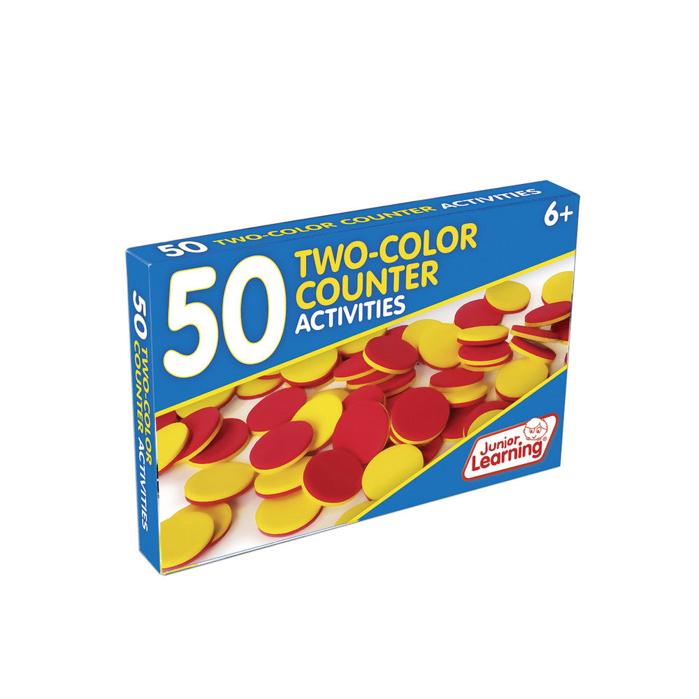 Junior Learning 50 Two-Color Counter Activities - Math Skill Developme ...