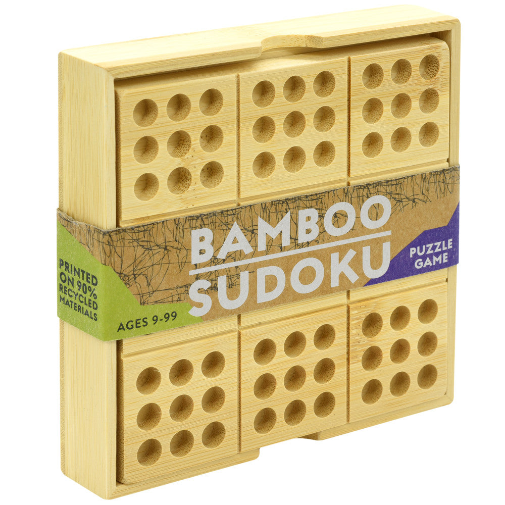 Project Genius Ecological Bamboo Sudoku Puzzle Game