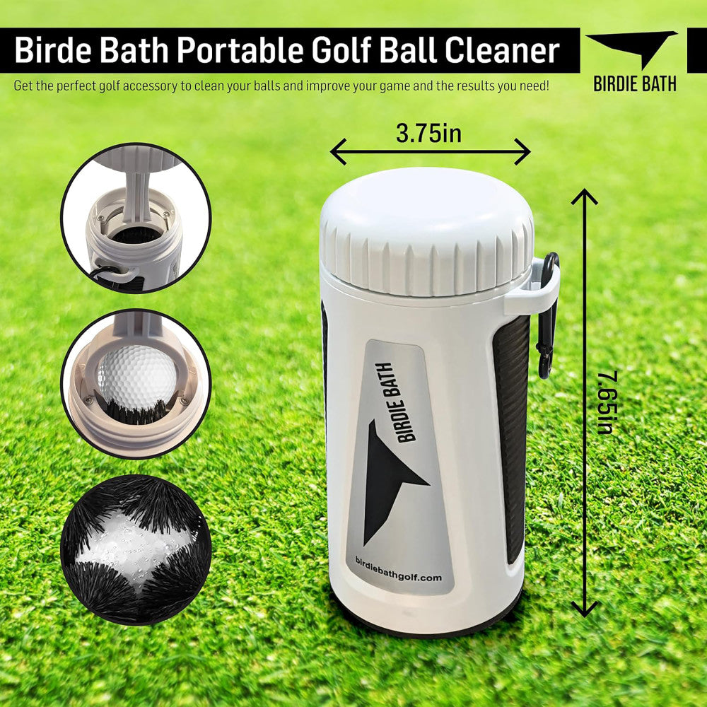 Birdie Golf: Birdie Bath - Golf Ball Washer, Personal Portable Water Cleaner