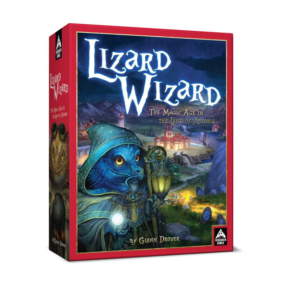 Lizard Box Game Lizard Wizard Strategic Fantasy Board Game by Forbidden Games – Toys