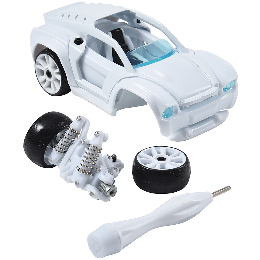 Modarri: Deluxe Paint It Auto Design Studio - DIY Design & Build Toy Car, Kids Ages 6+