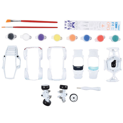 Modarri: Deluxe Paint It Auto Design Studio - DIY Design & Build Toy Car, Kids Ages 6+