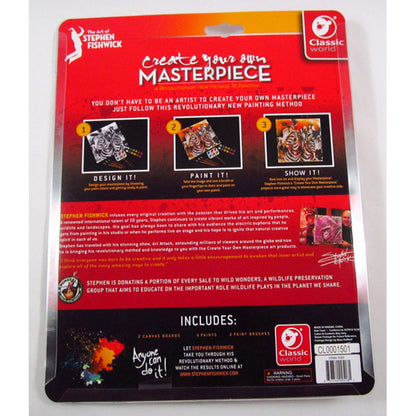 Classic World Fishwick Canvas Plush Turtle - Colorful Stuffed Animal