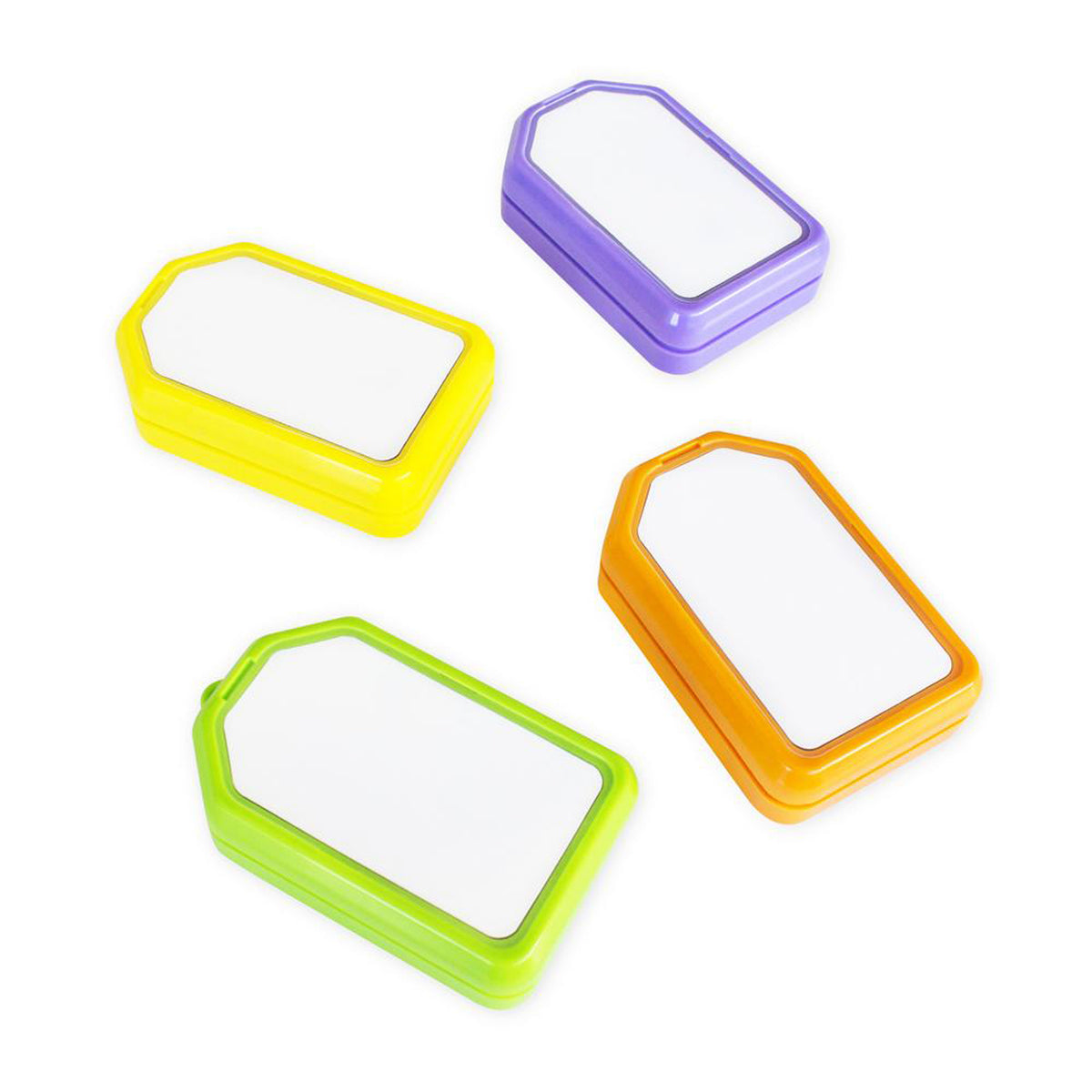 Rainbow Recorders Record & Play Set of 4 in yellow, green, purple, and orange