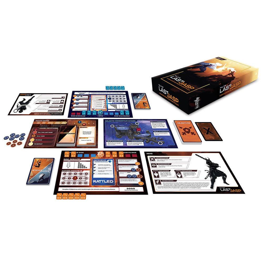 Critical Role: Till The Last Gasp - A Dramatic Storytelling Game Of Duels, Age 14+, 2 Players