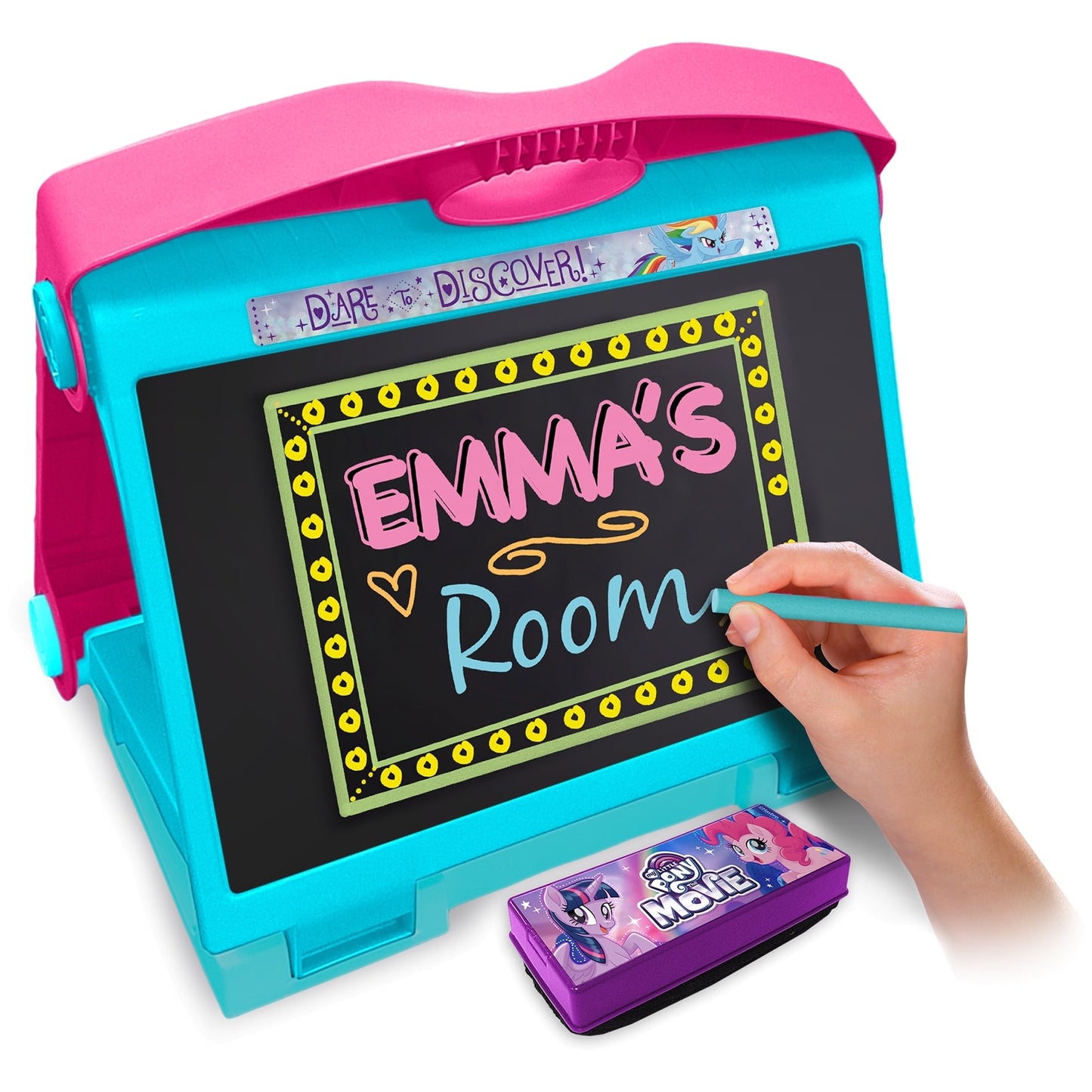 My Little Pony 3-in-1 Creativity Easel - Dual-Sided Chalkboard and Whiteboard
