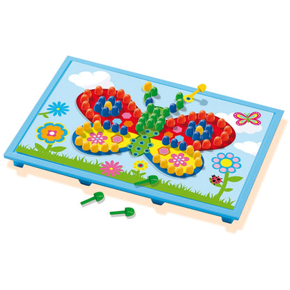 SES Creative: Mosaic Board With Cards - DIY Art & Craft Toy Set
