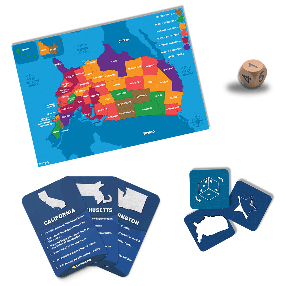 Scout it Out - The 50 States Educational Board Game