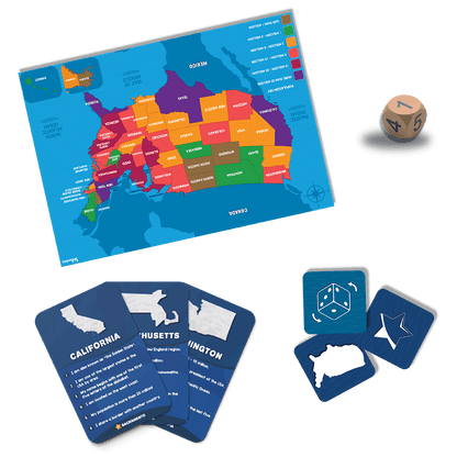 Scout it Out - The 50 States Educational Board Game