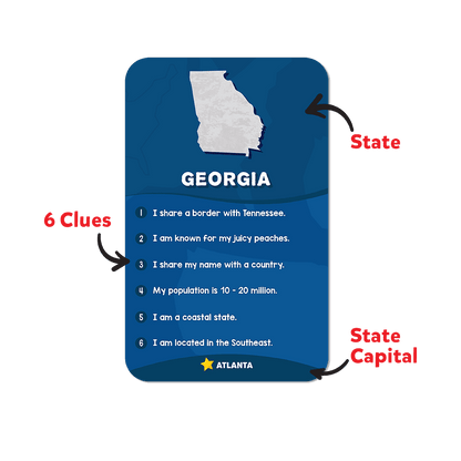 Scout it Out - The 50 States Educational Board Game