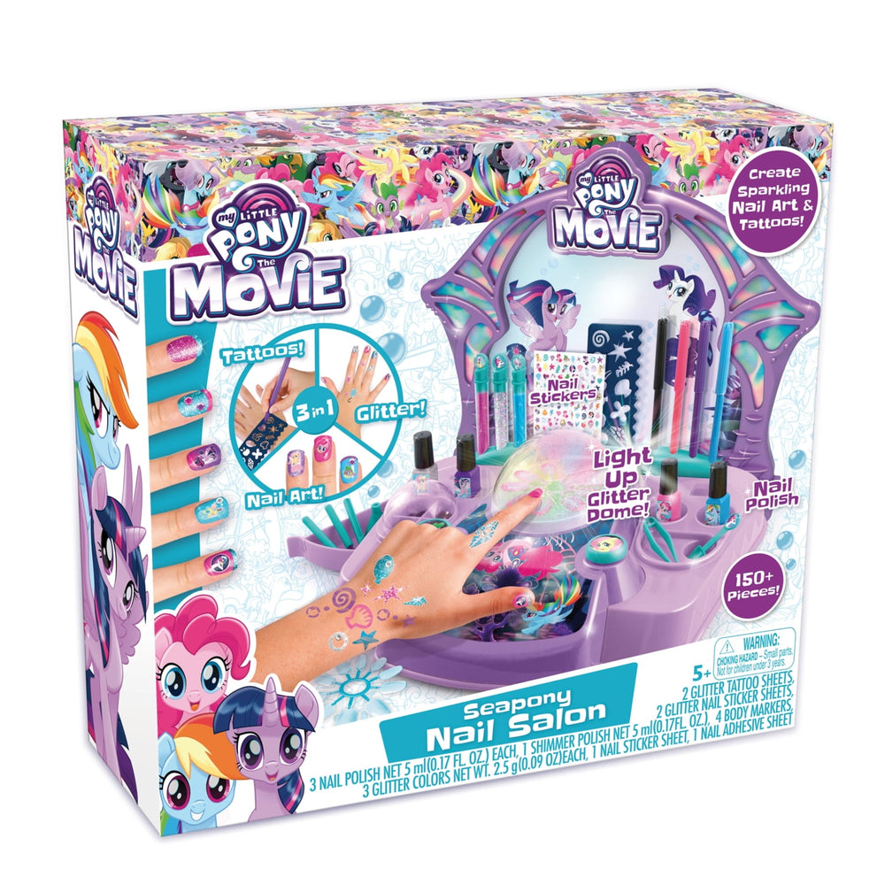 My Little Pony Glitter Dome Nail Salon Kit - Multi