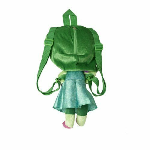 Disney Inside Out Disgust 17" Plush Backpack - Joy Edition