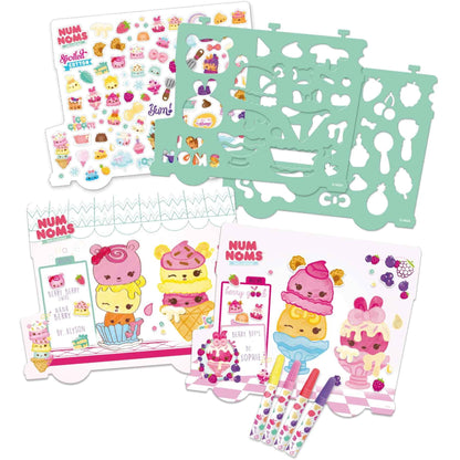 Num Noms Sketch n Sniff Portfolio with Scented Markers and Scratch 'n Sniff Stickers