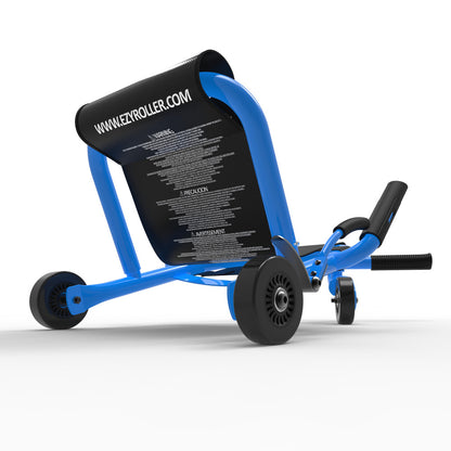 EzyRoller Mini - Blue - Ride-On Scooter for Toddlers & Kids, Ages 2-4, 66 lbs Capacity