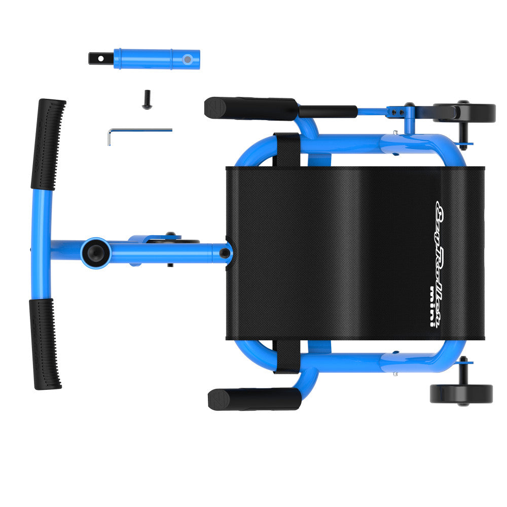 EzyRoller Mini - Blue - Ride-On Scooter for Toddlers & Kids, Ages 2-4, 66 lbs Capacity