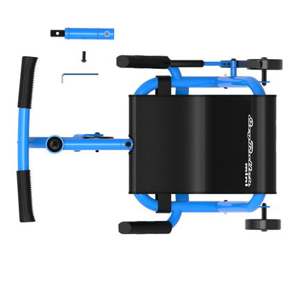 EzyRoller Mini - Blue - Ride-On Scooter for Toddlers & Kids, Ages 2-4, 66 lbs Capacity