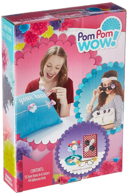 Pom Pom Wow Sparkle Pack - Multi-Color 55 Piece Set