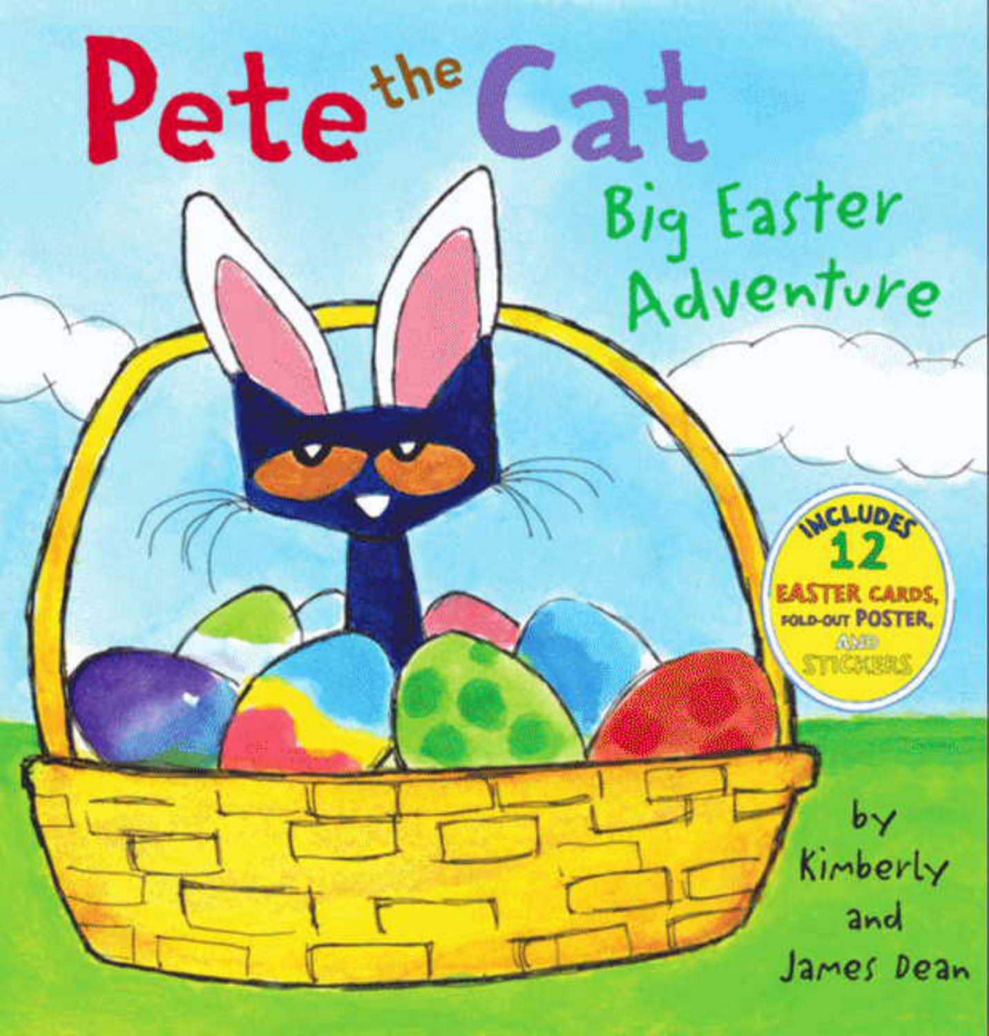 Pete the Cat: Big Easter Adventure Picture Book with Extras