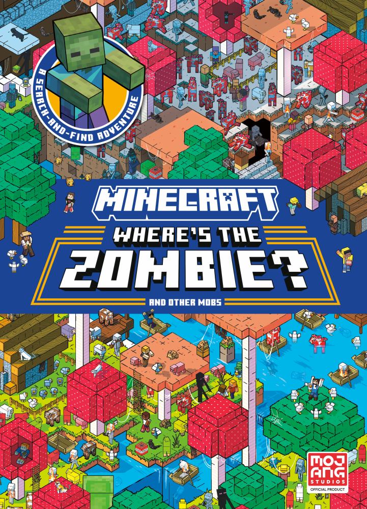 Minecraft: Where's the Zombie? Interactive Search Activity Book
