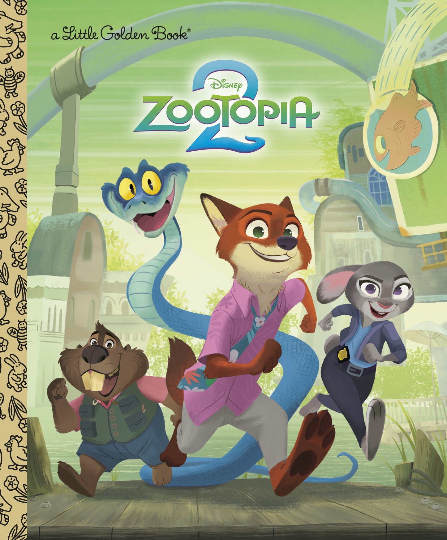 Disney Zootopia 2: Adventures with Judy & Nick Little Golden Book