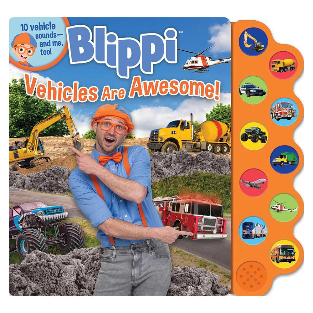 BLIPPI VEHICLES ARE AWESOME 10B SOUND