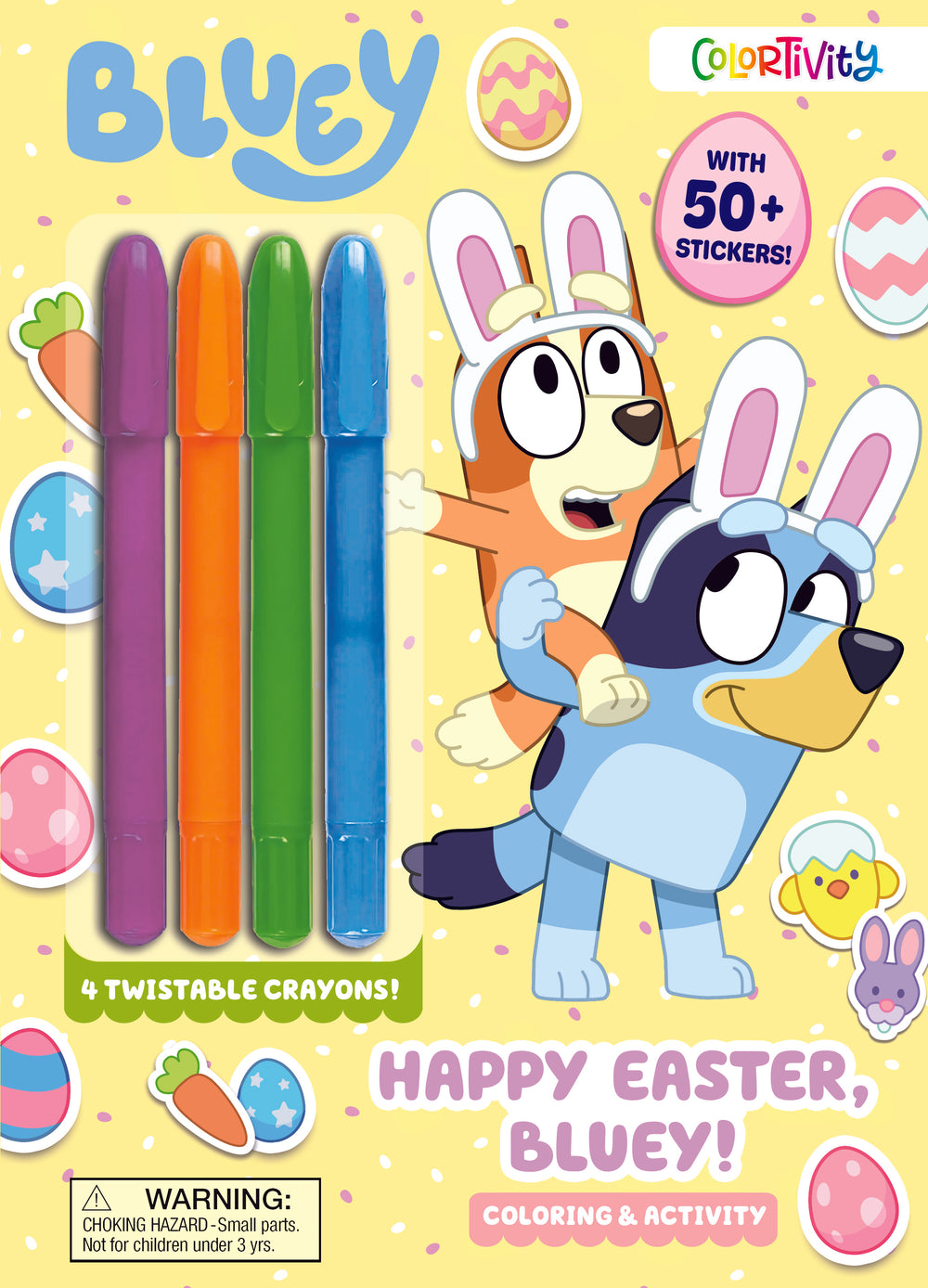 Bluey Colortivity: Happy Easter, Bluey! Coloring & Activity Book