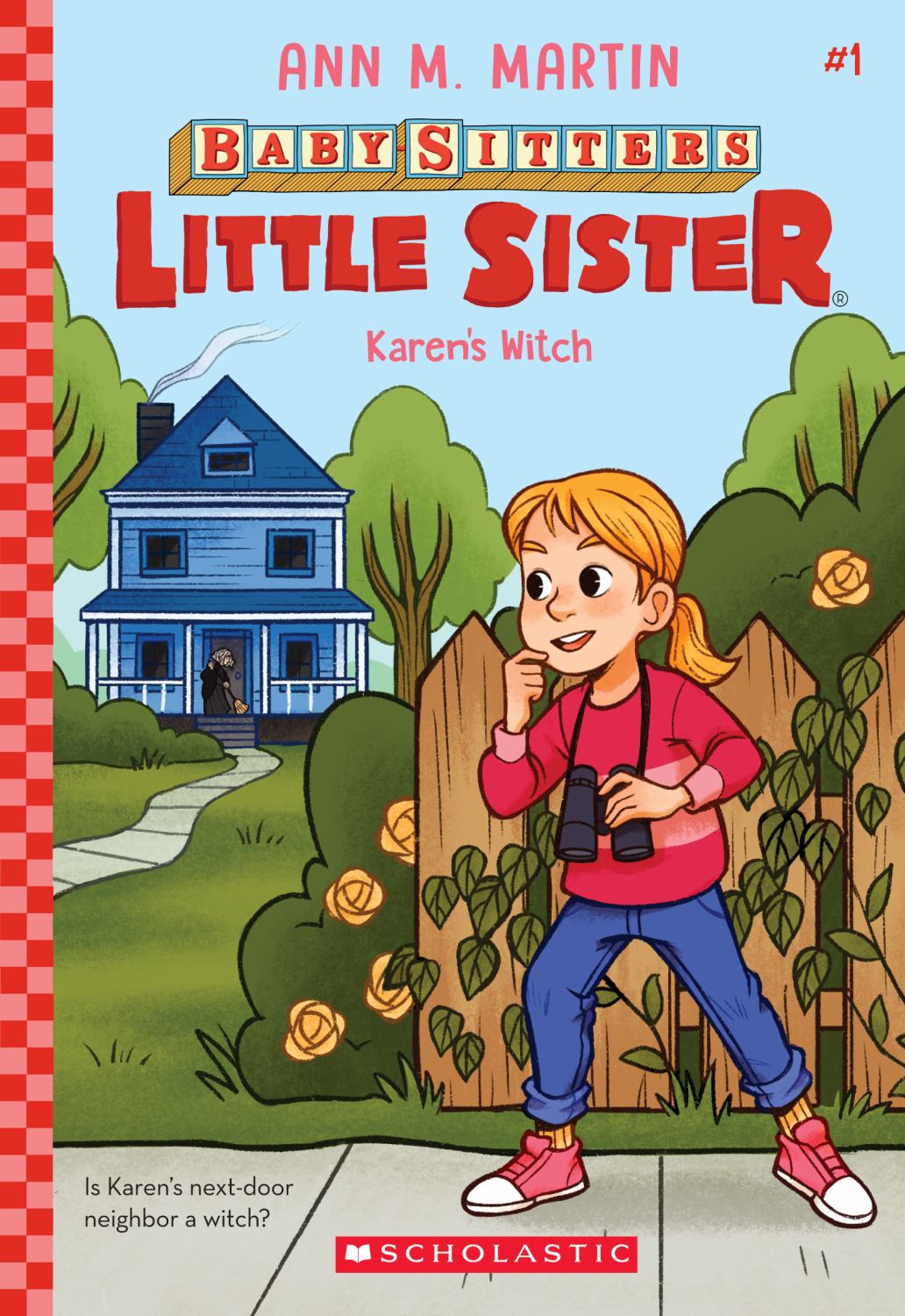 Baby-Sitters Little Sister #1 Karen's Witch book cover by Ann M. Martin