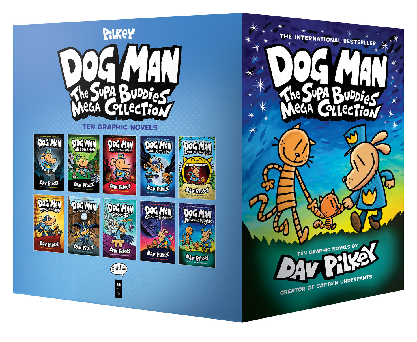 Dog Man: The Supa Buddies Mega Collection - 10 Book Set