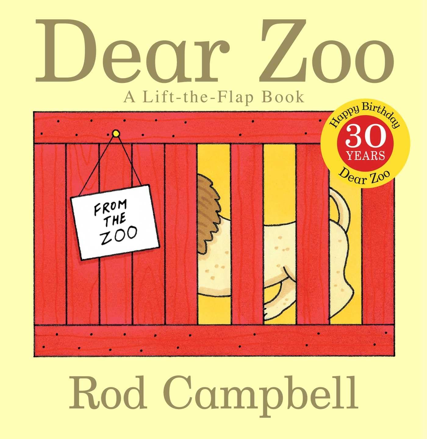 Dear Zoo Lift-the-Flap Children's Classic Board Book – Toys"R"Us