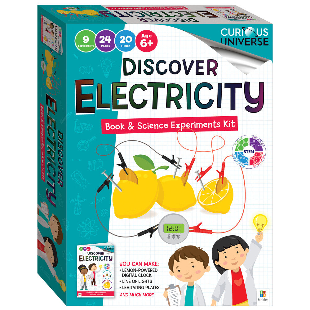 Curious Universe Kids: Discover Electricity Science Experiment Kit