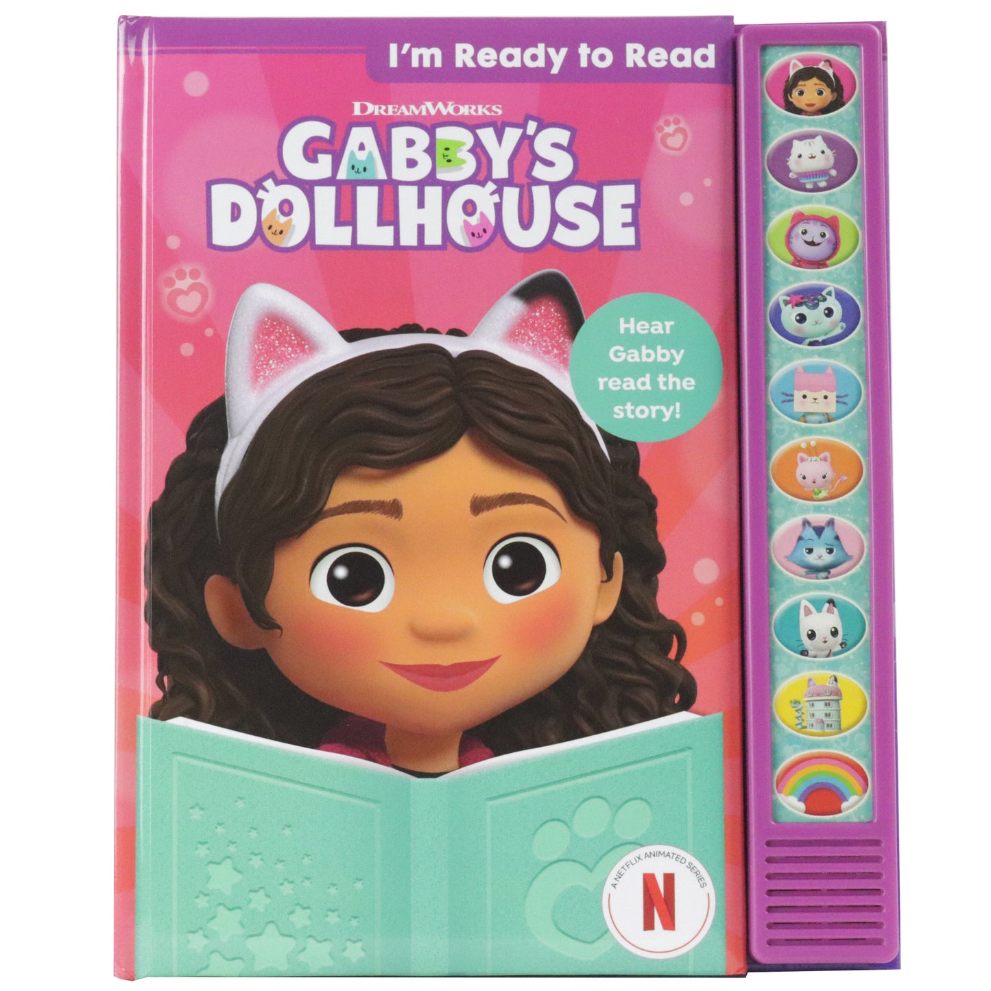 Gabby's Dollhouse Interactive 'I'm Ready to Read' Sound Book
