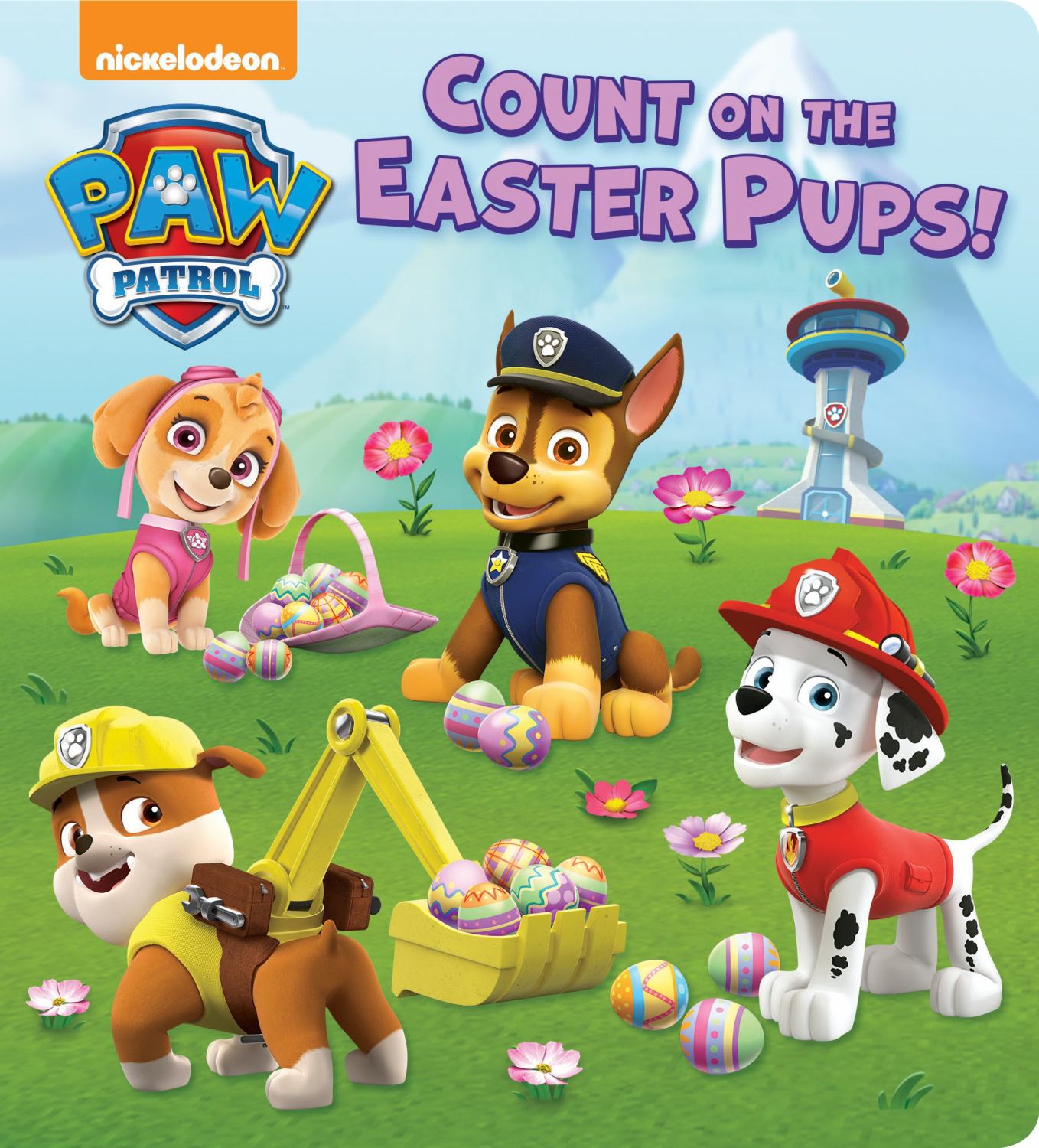 PAW Patrol Count on the Easter Pups Glittery Board Book