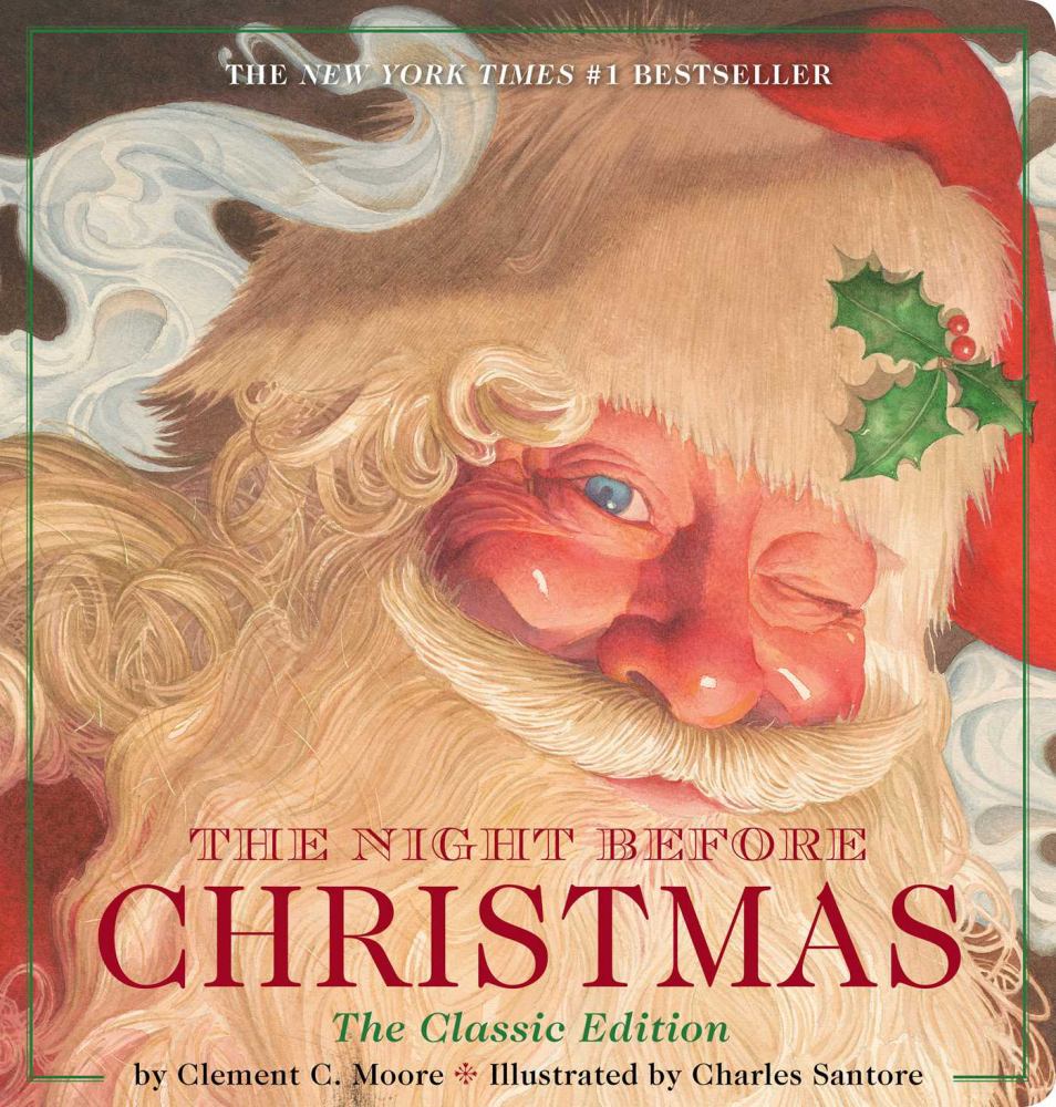 Clement C. Moore's 'Twas the Night Before Christmas Padded Board Book