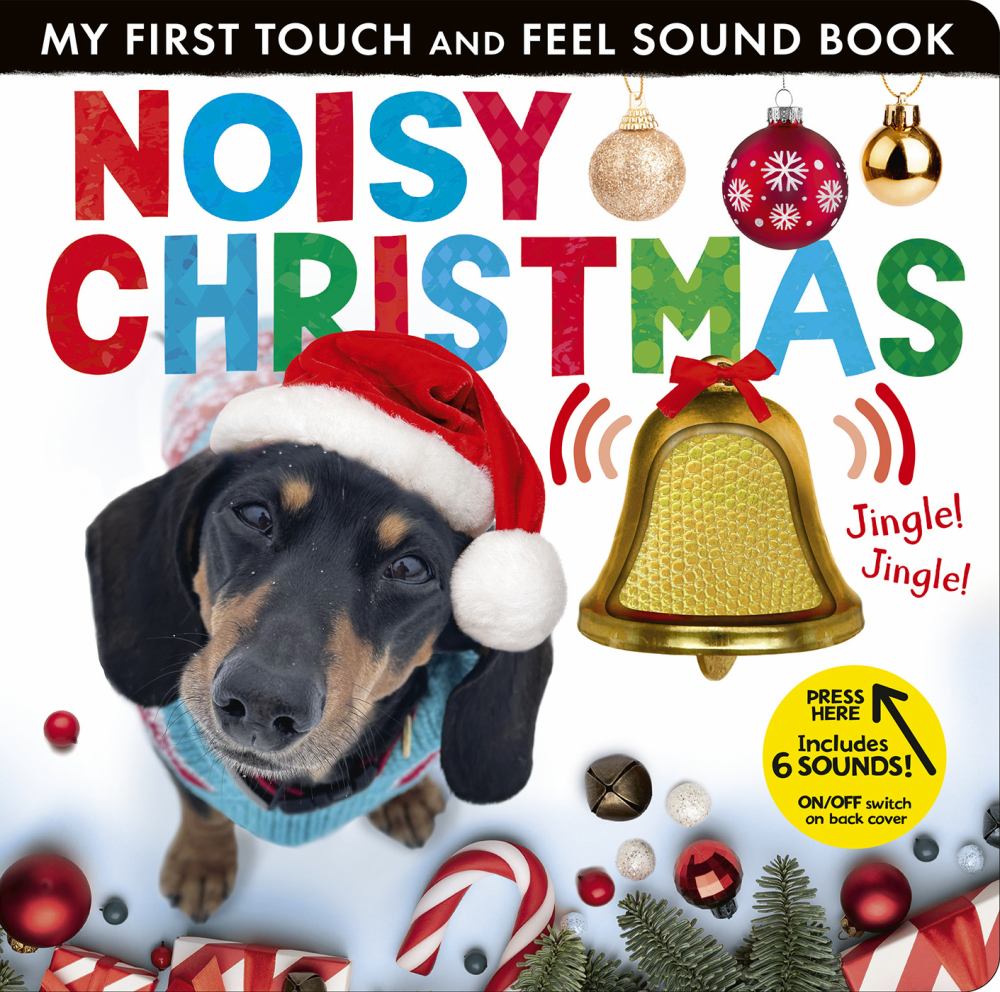 Noisy Christmas Interactive Sound Board Book by Hettie Cox