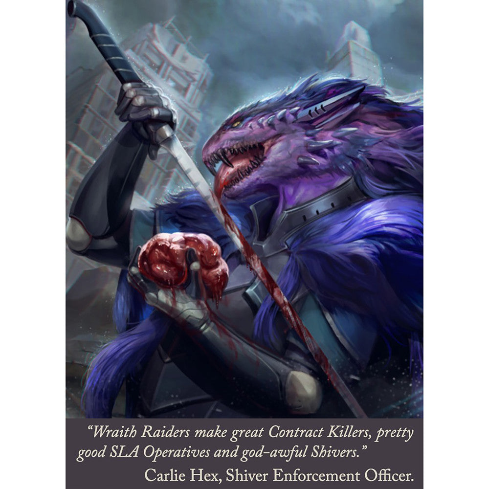 Nightfall Games Sla Industries Species Guide 1: Shaktar/Wraithen Hardcover RPG Sourcebook