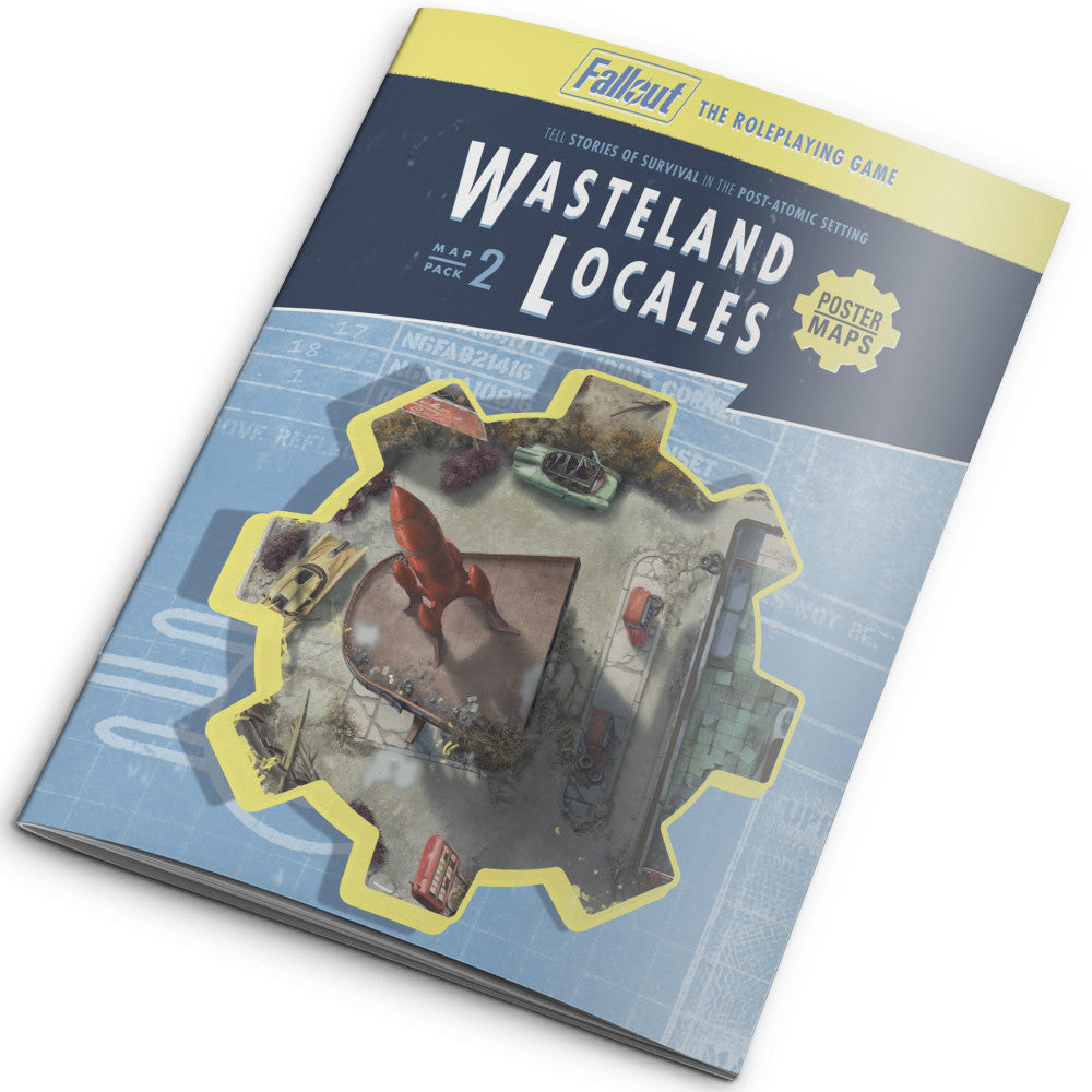 Modiphius Entertainment Fallout RPG Map Pack 2: Wasteland Locales ...