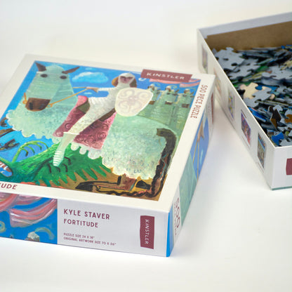 Kinstler: Fortitude - 500 Piece Puzzle, 18" x 24" Assembled, Adult Jigsaw
