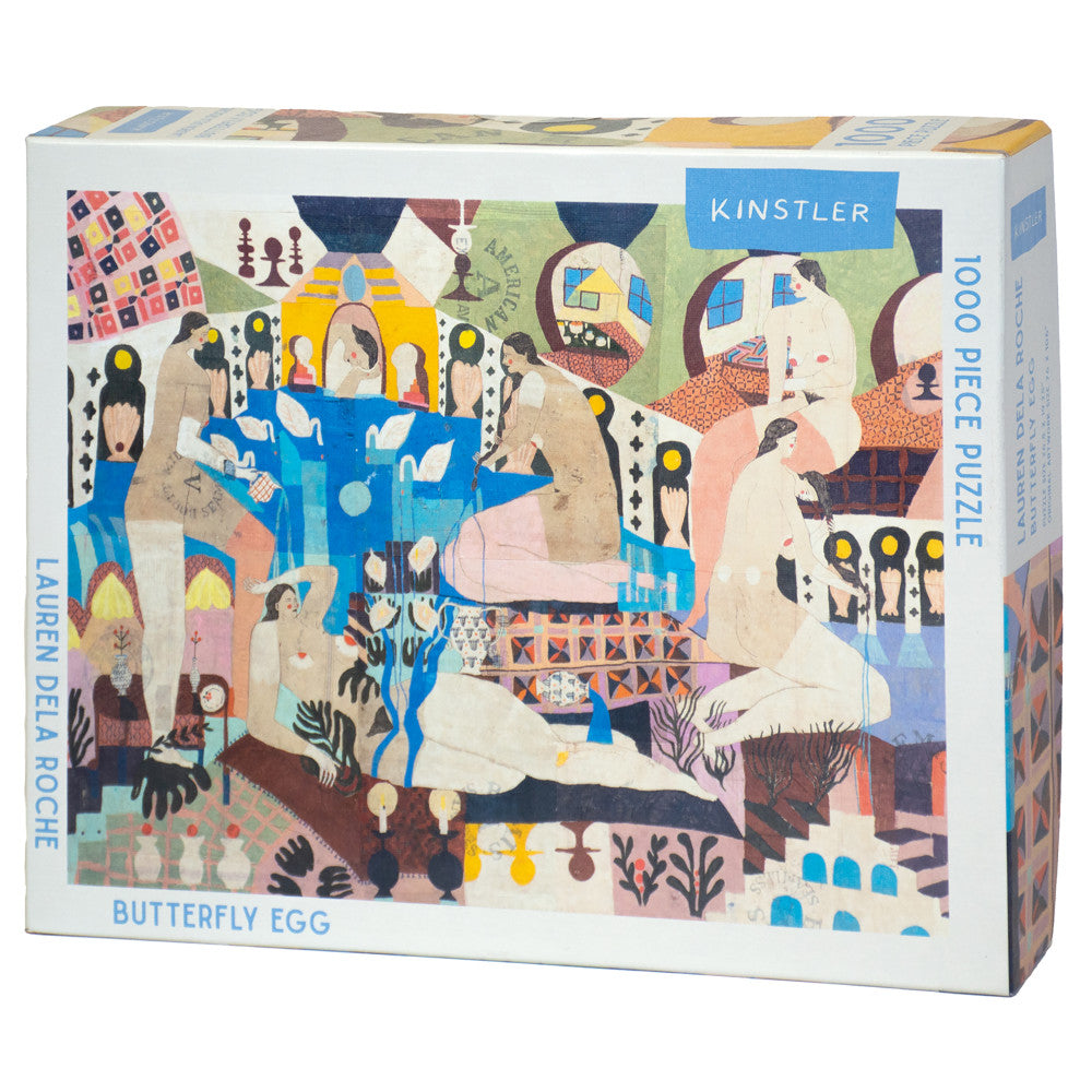 Kinstler: Butterfly Egg - 1000 Piece Puzzle, 26.5" x 19.15" Assembled, Adult Jigsaw