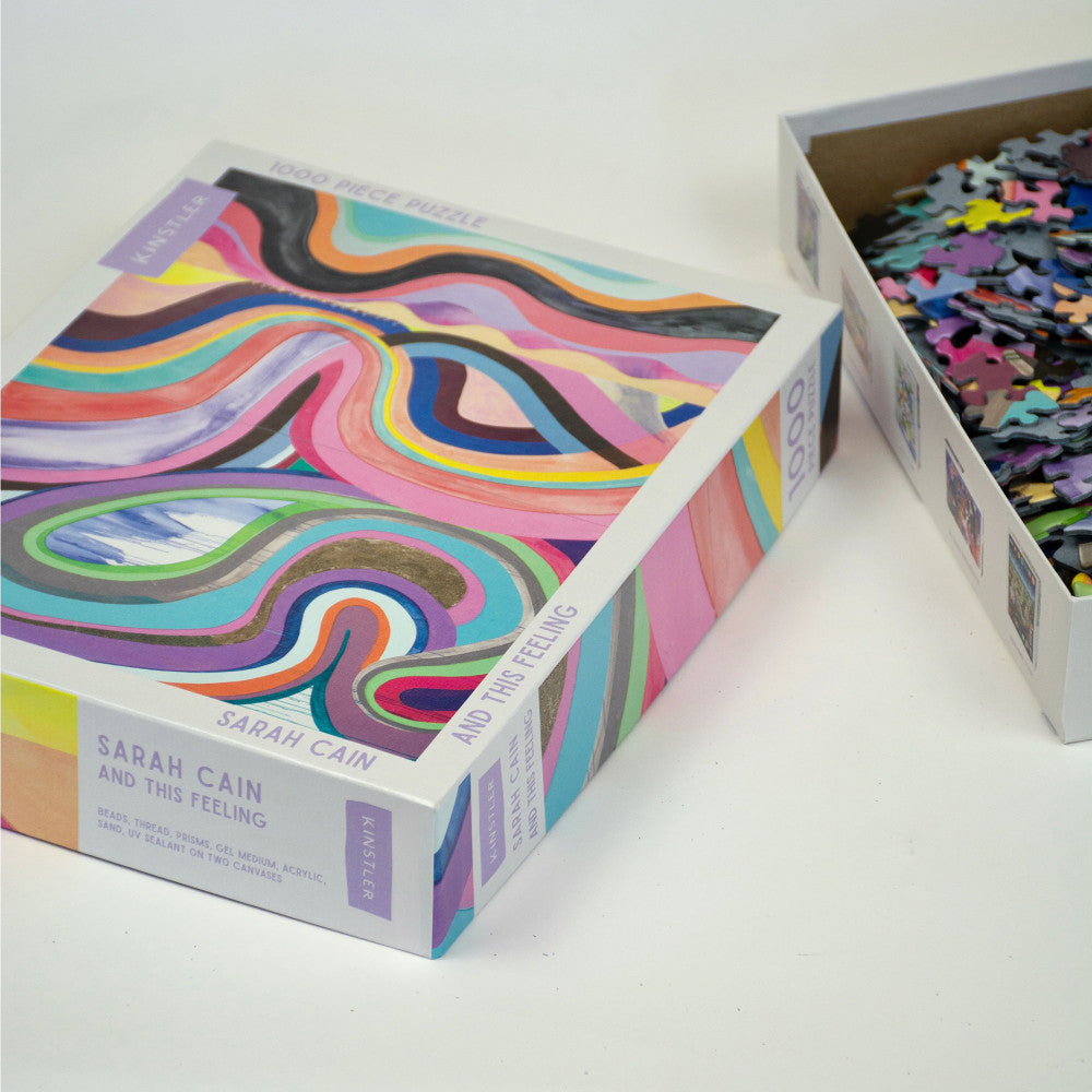 Kinstler: And This Feeling - 1000 Piece Puzzle, 26.5" x 19.15" Assembled, Adult Jigsaw