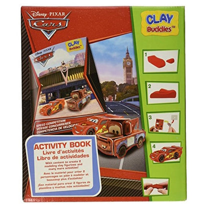 Disney Pixar Cars Clay Buddies Starter Kit - Mold & Display