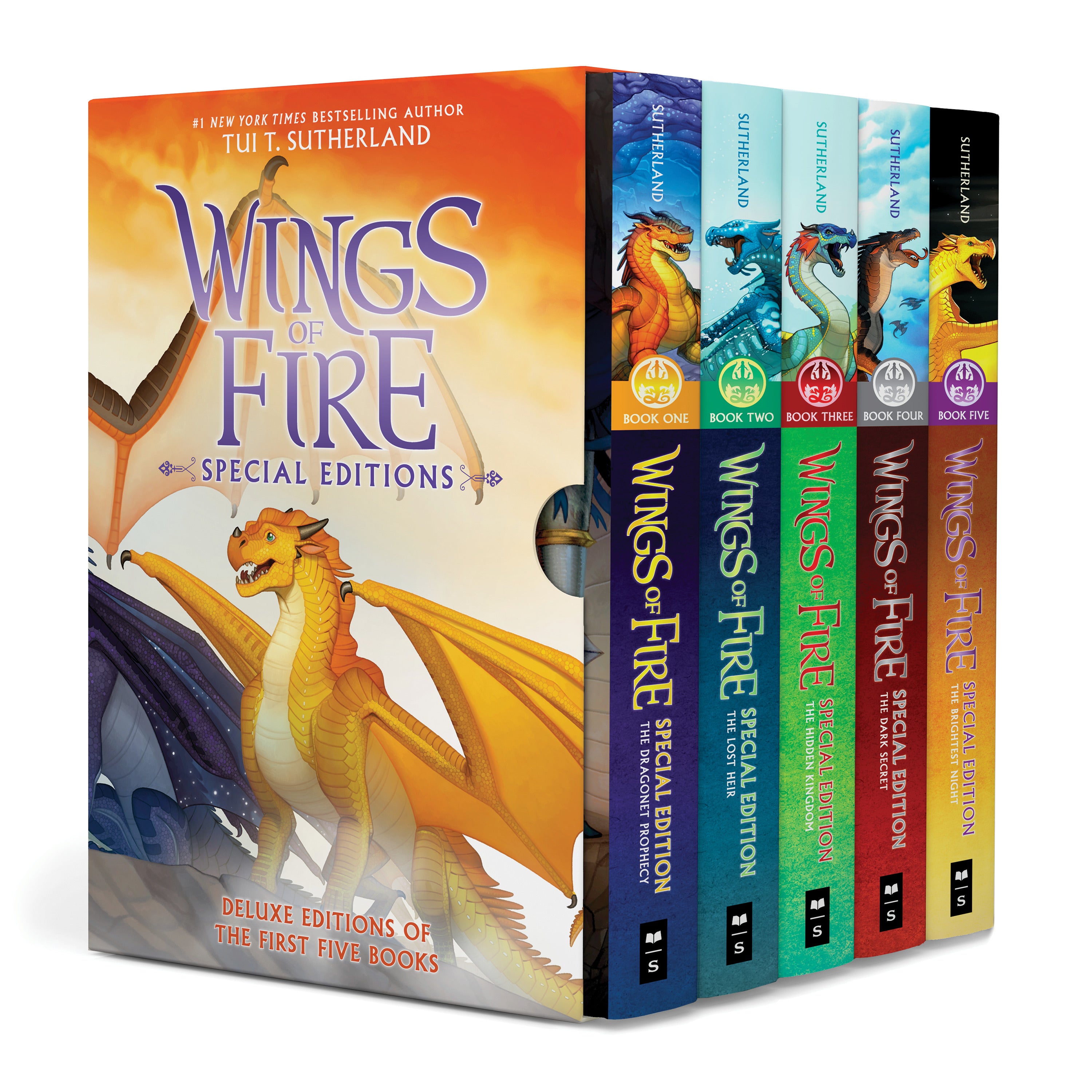 洋書 5 special edition books Wings of Fire Special Edition 5-Book Box Set – Toys