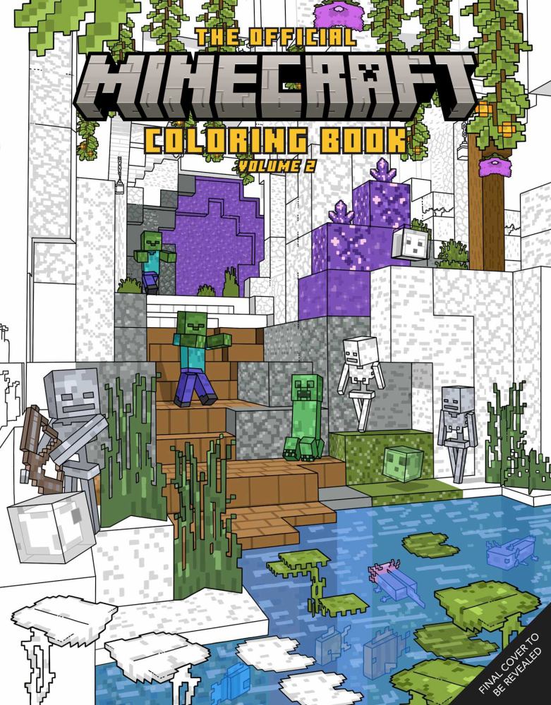 Minecraft Official Coloring Book Volume 2 - Paperback – Toys