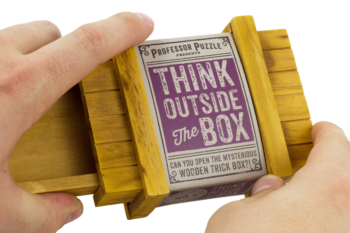 Puzzle's Academy Think Outside The Box - Wooden Puzzle