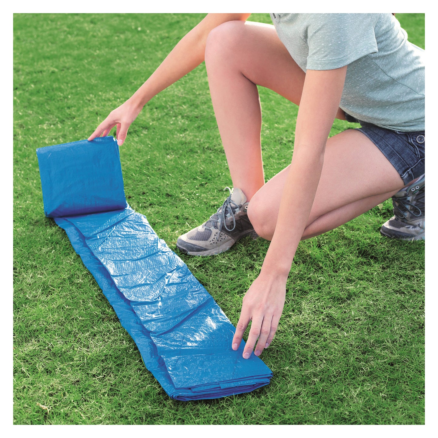 Flowclear Durable 16' x 16' Ground Cloth for Above Ground Pools